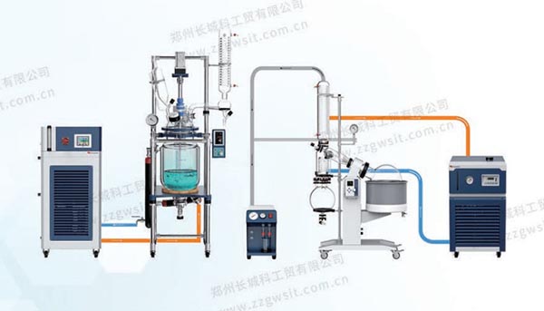 玻璃反應釜控溫設備配套冷熱一體機